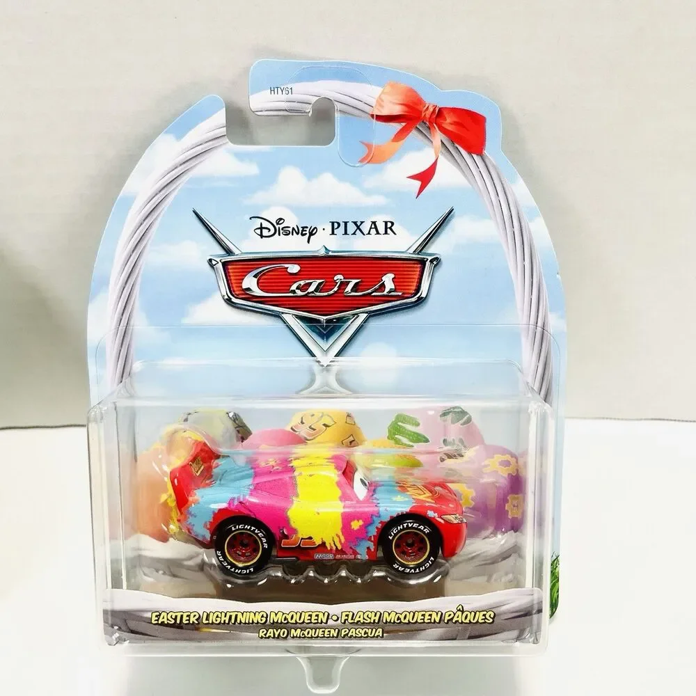 Complete Set of 6 Disney Pixar CARS 2026 EASTER CARS 1:55 McQUEEN-MATER NEW